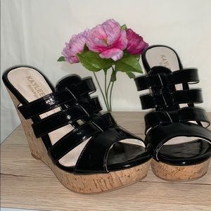 Kayleen by Los Angeles Woman’s Cork Wedge Heels